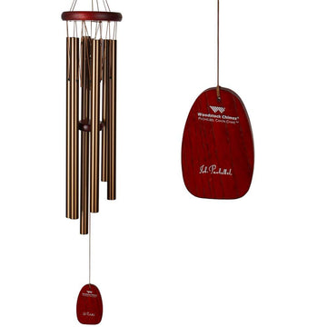One Coast - Woodstock Chimes Wind Chimes Bronze* Woodstock Pachelbel Canon Chime, Bronze, Green or Silver - Famous Melodies Collection*